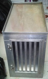 Vintage Sled Dog Kennel, 39 L Bottom (27 Top) 19W x 26 in.