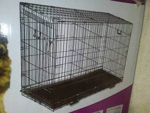 Dog Kennel extra-large in box.
