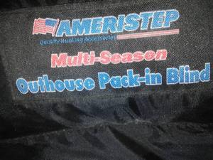 Ameristep Camo Collapsible �Outhouse Blind, multi Season