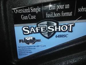 Flambeau long gun hard side case, Rifle or shotgun, �Safe Shot� - New.