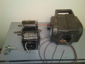 2 Power Winches- both need rewiring