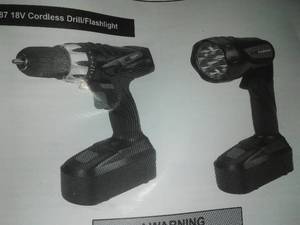 Drillmaster 38  cordless drill & Flashlight kit.
