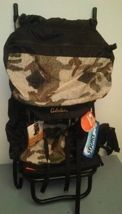 Cabelas Frame Backpack.