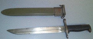 1908 US Military Bayonette, with metal sheath