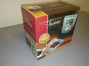 Glass Photo Coasters, Sarah Peyton Home.