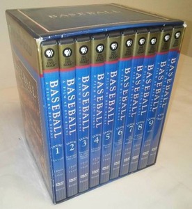 Baseball Past & Recent on 10 DVDs.