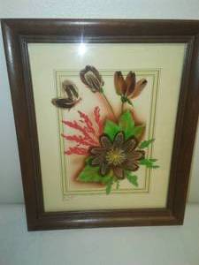 Beautiful artwork using grasses & feathers, Ellen Kiefert