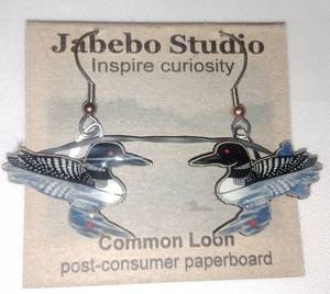 Jabebo Studio Earrings - Loon.