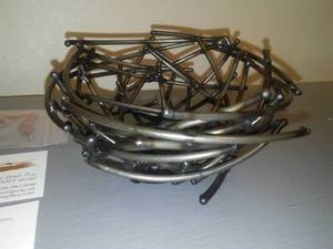One of a kind metal Nest