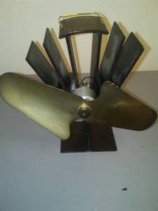 The genuine Ecofan, heat-powered stove fan