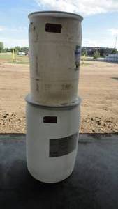 2 Plastic Barrels