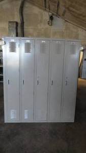 Steel Locker 5 Doors