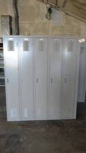 Steel Locker 5 Doors