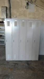 Steel Locker 5 Doors