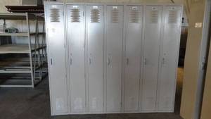 Steel Locker 7 Doors