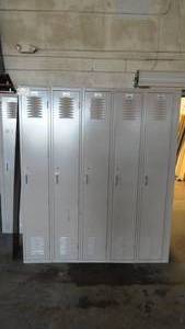 Steel Locker 5 Doors