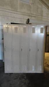 Steel Locker 5 Doors