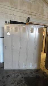 Steel Locker 5 Doors