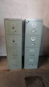 2 -4 Drawer File Cabinets