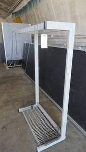 Metal shelf