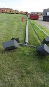 35  5x5 Light pole with 2 RAB lights