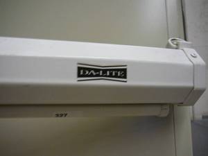 87 DA Lite Projector Screen
