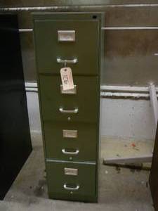 4 Drawer File Cabinet
