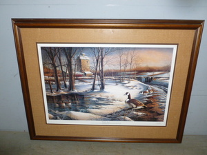 lot 1 image: Terry Redlin Print