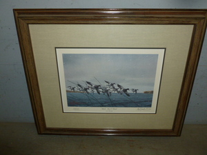 lot 3 image: Les Kouba Print