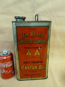 lot 41 image: Vintage Oil Can