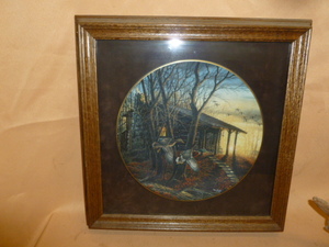 lot 141 image: Terry Redlin Plate Decoration