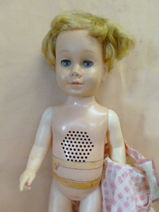 lot 390 image: Vintage Chatty Cathy Doll