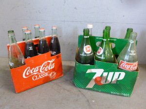lot 414 image: Vintage Soda Bottles
