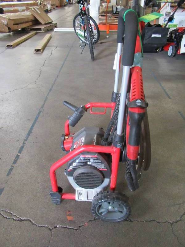 Husky 1600 psi 1.4 deals gpm electric pressure washer hydrosurge