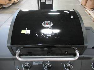 lot 108 image: Nexgrill 3-Burner Propane Gas Grill in Black with Side Burner 720-0925S