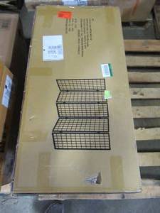 lot 115 image: Oriental Furniture 3 ft. White 5-Panel Room Divider WP36-WHT-5P