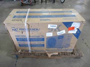 lot 15 image: Mrcool 9K BTU 18 SEER Inverter Heat Pump Ductless System A-09-HP-230B