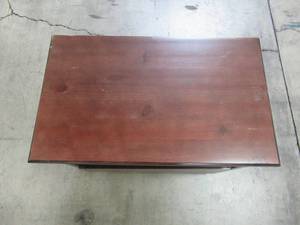 lot 135 image: Progressive Furniture Diego 3-Drawer Espresso Pine Nightstand 61662-43