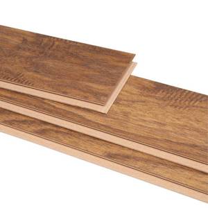 lot 312 image: 5 Cases of Home Decorators Collection Hand-Scraped Light Hickory 12 mm Thick x 5-932 in. Wide x 47-1732 in. Length Laminate Flooring (12.19 sq. ft.  case).