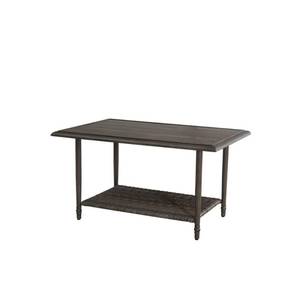 lot 339 image: Hampton Bay Windsor Brown Steel Outdoor Coffee Table, A208003600