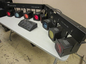 PEAVEY STAGE LIGHTING SYSTEM WITH CONTROLLER