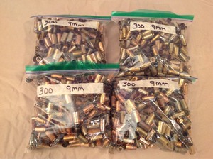 lot 1 image: 1200 9mm Casings