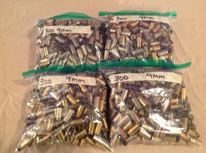lot 4 image: 1200 9mm Casings