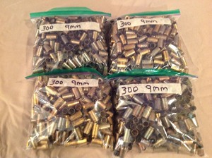 lot 5 image: 1200 9mm Casings