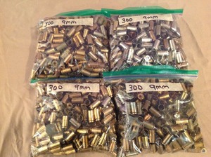lot 7 image: 1200 9mm Casings