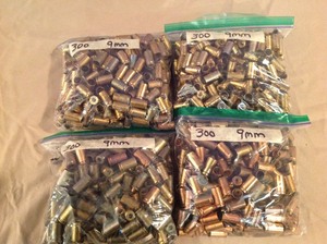 lot 10 image: 1200 9mm Casings