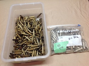 lot 40 image: 5# 223 Rem Casings