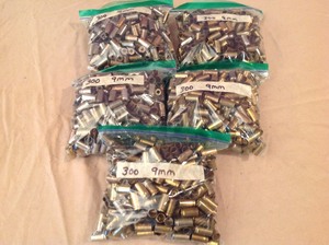 lot 69 image: 1500 9mm Casings