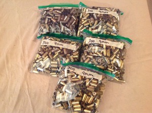 lot 75 image: 1500 9mm Casings