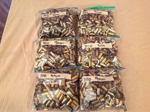 lot 76 image: 1800 9mm Casings